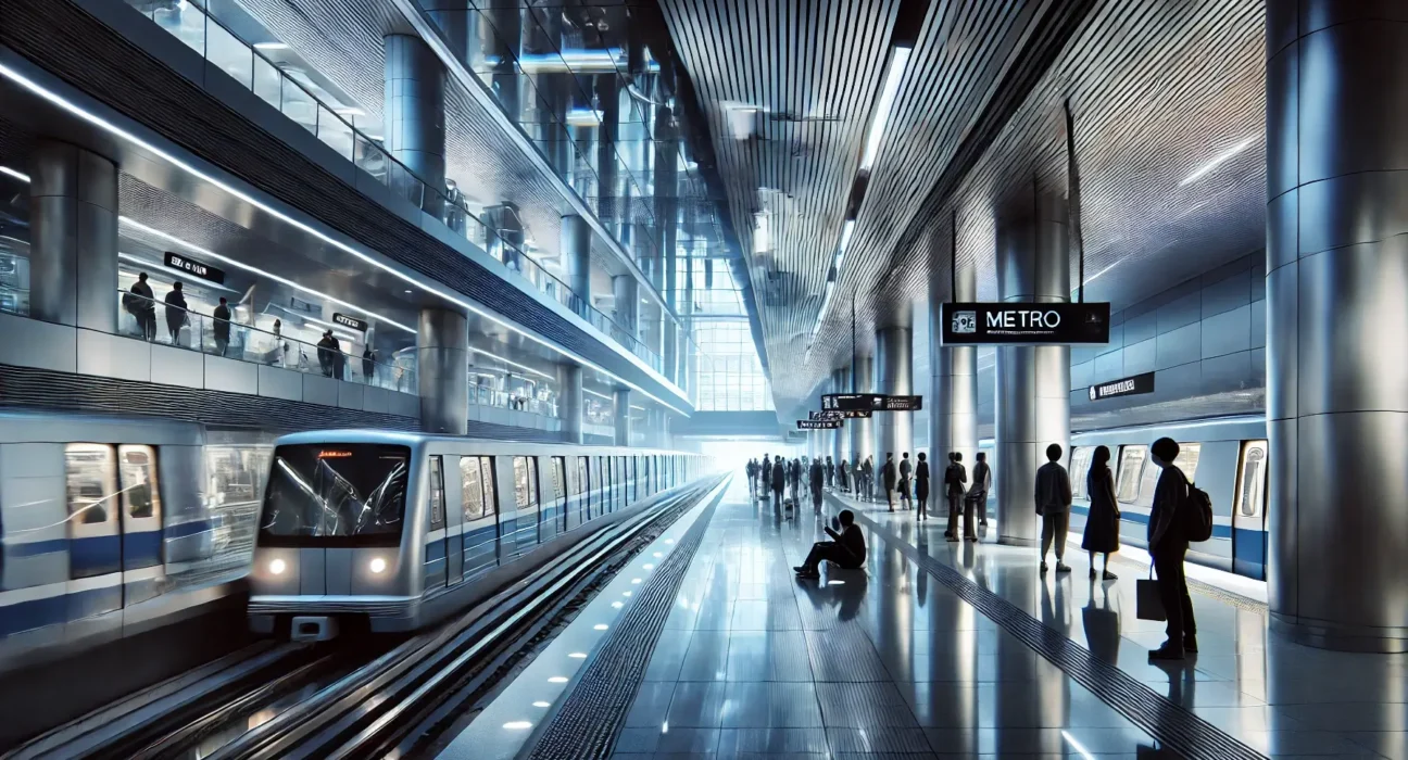 Al Ghubaiba Metro Station Dubai