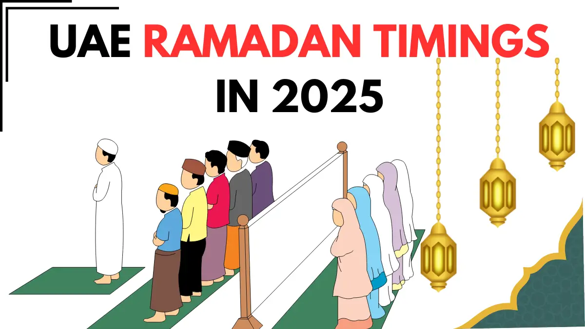 UAE Ramadan Timing