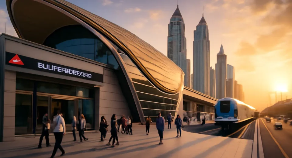 Dubai Internet City Metro Station