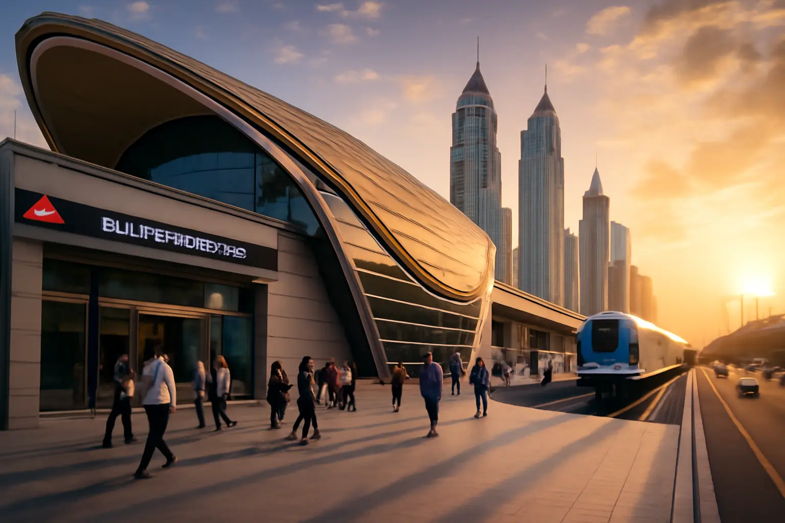 Dubai Internet City Metro Station