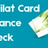 Hafilat Card Balance Check