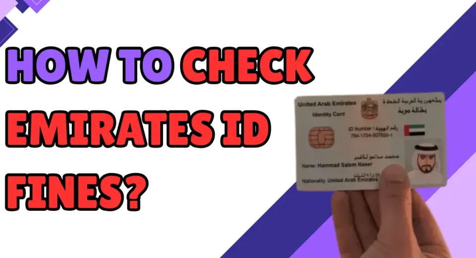 Check Emirates ID Fines