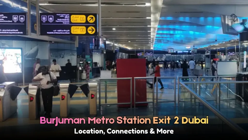 BurJuman Metro Station Exit 2