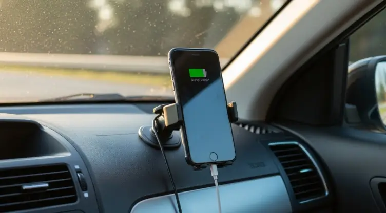 Charge Your Phone in a Car