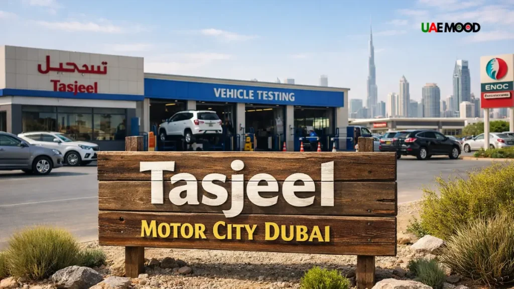 Tasjeel Motor City Dubai