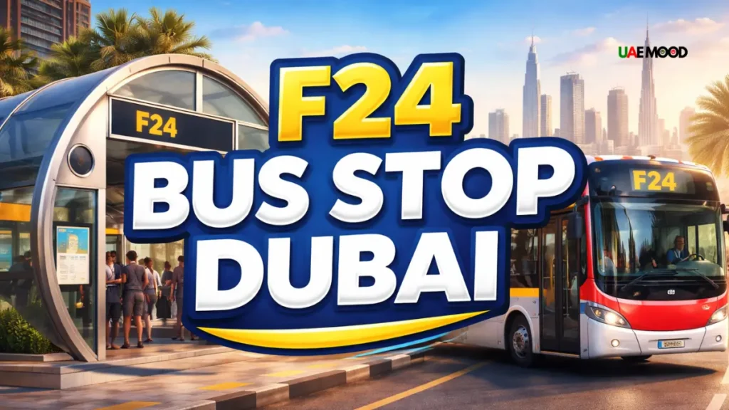 F24 Bus Stop Dubai