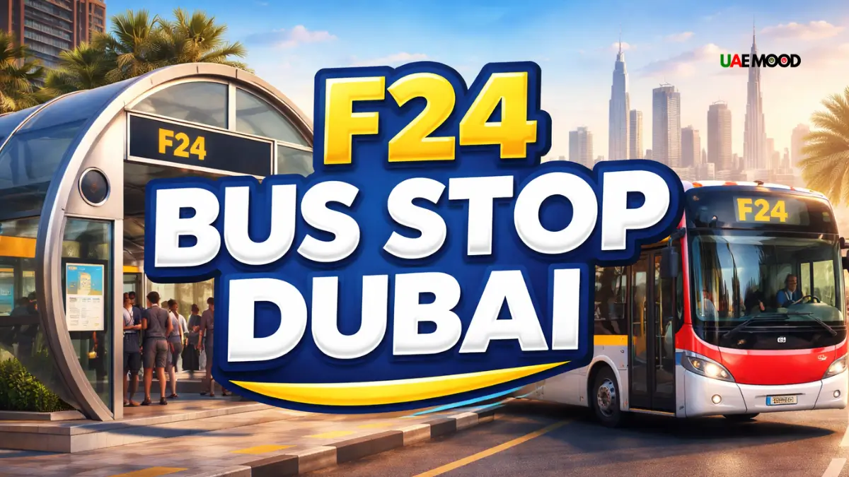 F24 Bus Stop Dubai