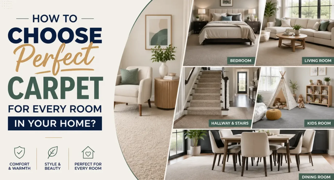 Choose Perfect Carpet for Every Room in Your Home