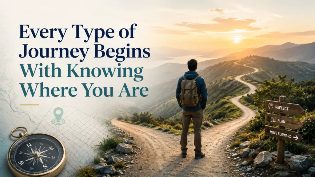 Every Type of Journey Begins With Knowing Where You Are