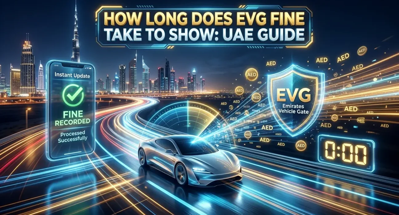 How long does EVG Fine Take to Show on Portal? | Complete guide