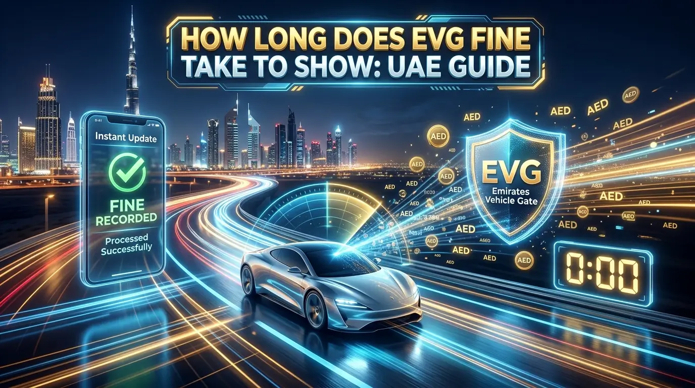 How long does EVG Fine Take to Show on Portal? | Complete guide