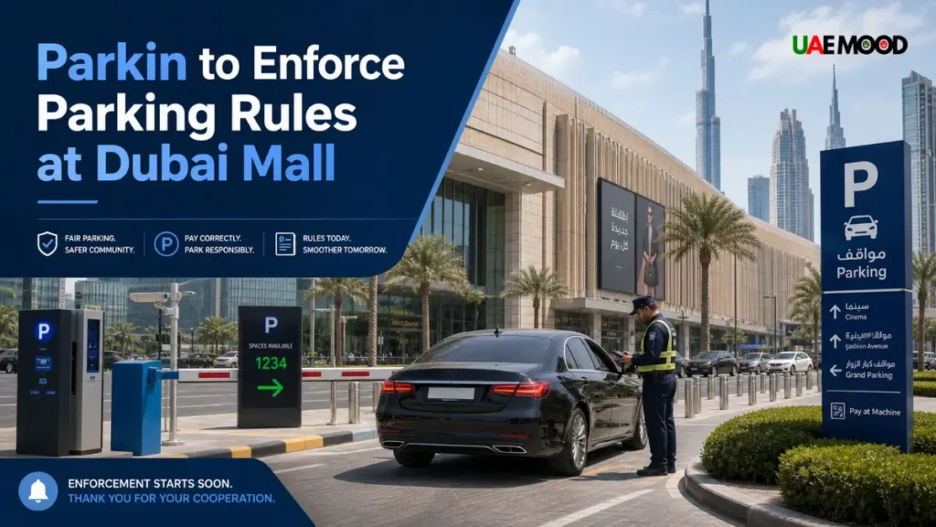 Parkin to Enforce Parking Rules at Dubai Mall