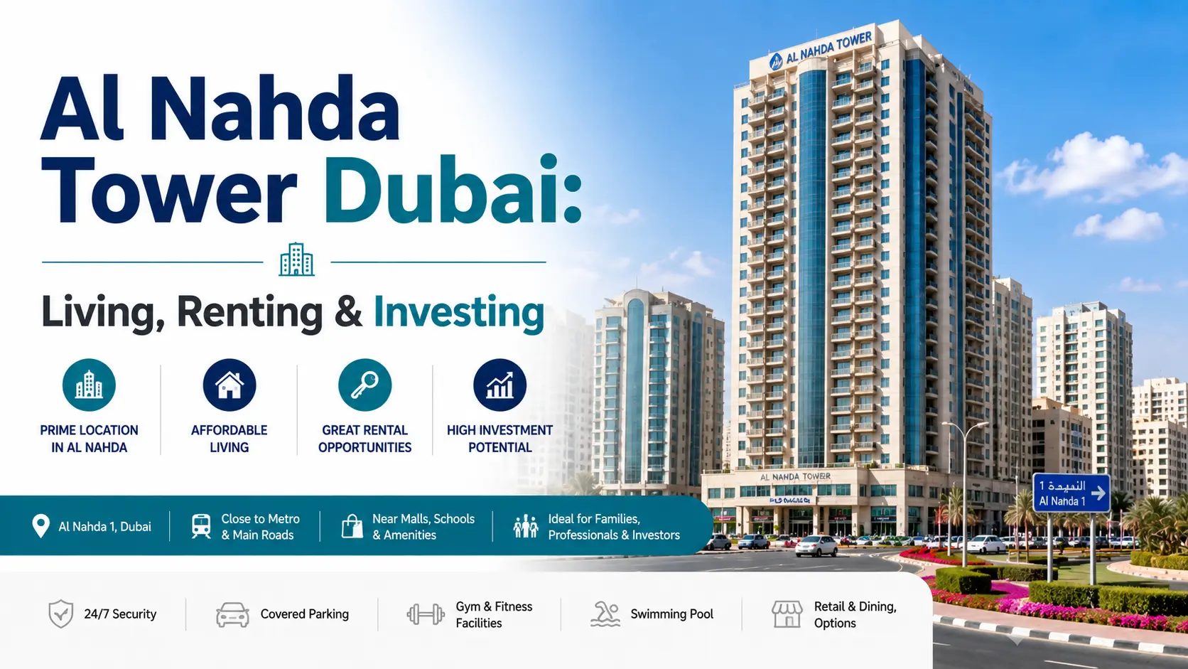 Al Nahda Tower Dubai Living Renting Investing