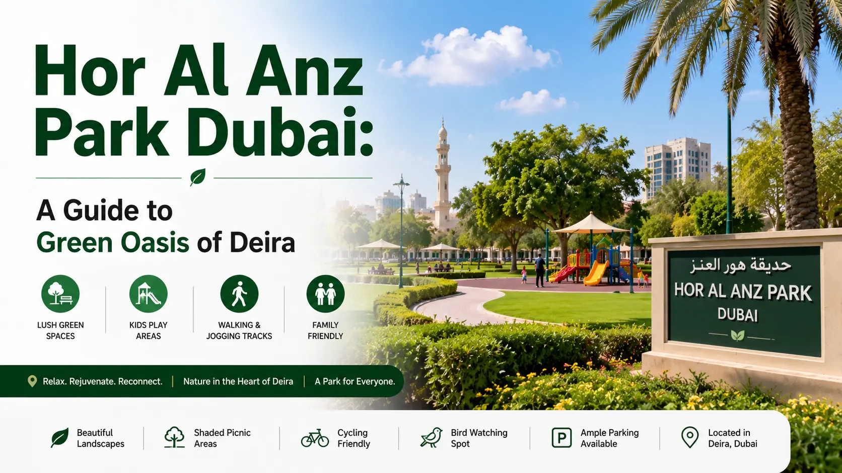 Hor Al Anz Park Dubai Guide to Green Oasis of Deira