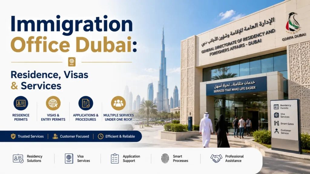 Immigration Office Dubai Residence Visas Services