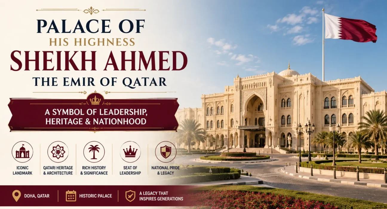 Palace of His Highness Sheikh Ahmed the Emir of Qatar Country