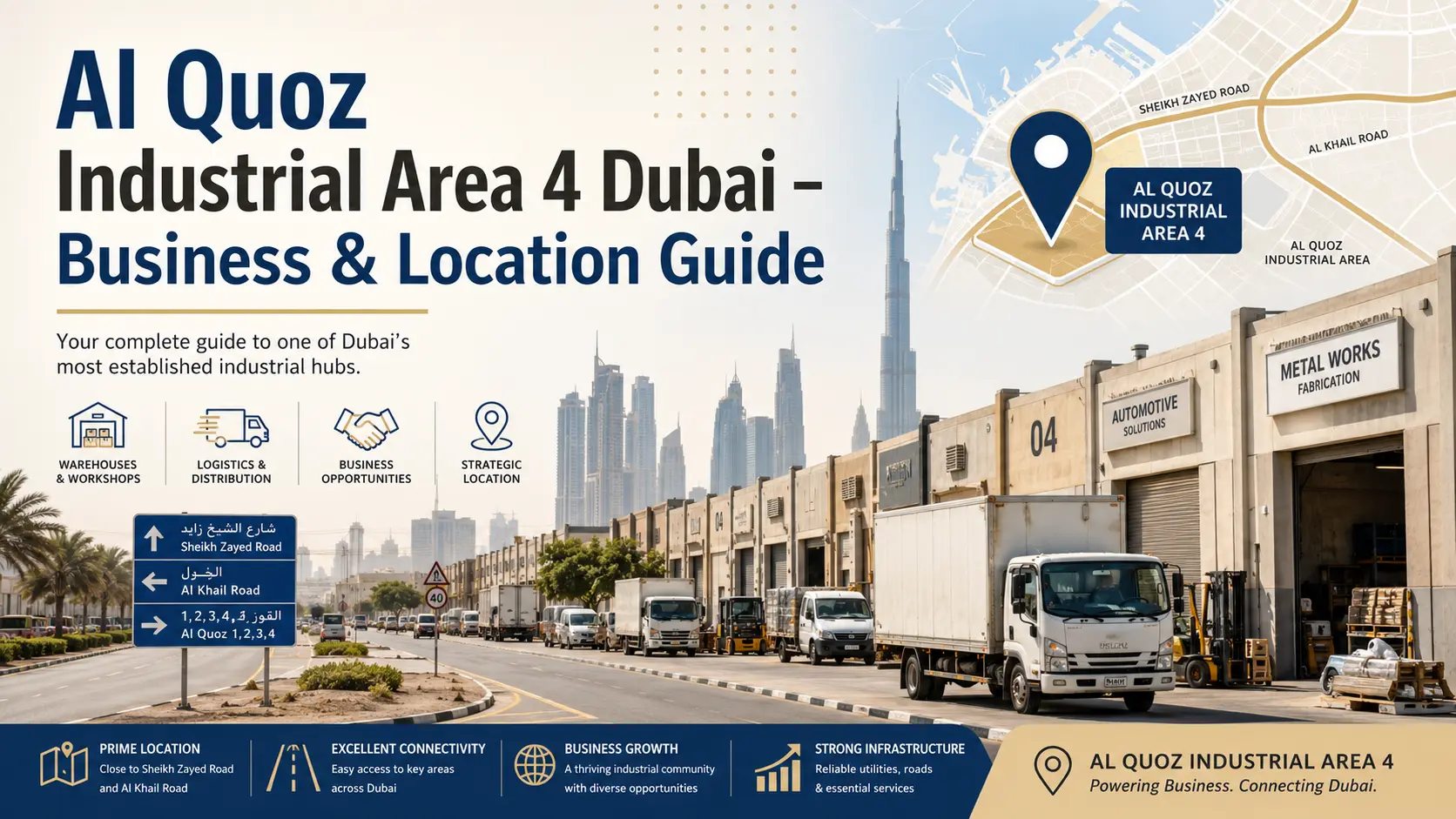Al Quoz Industrial Area 4 Dubai - Business & Location Guide