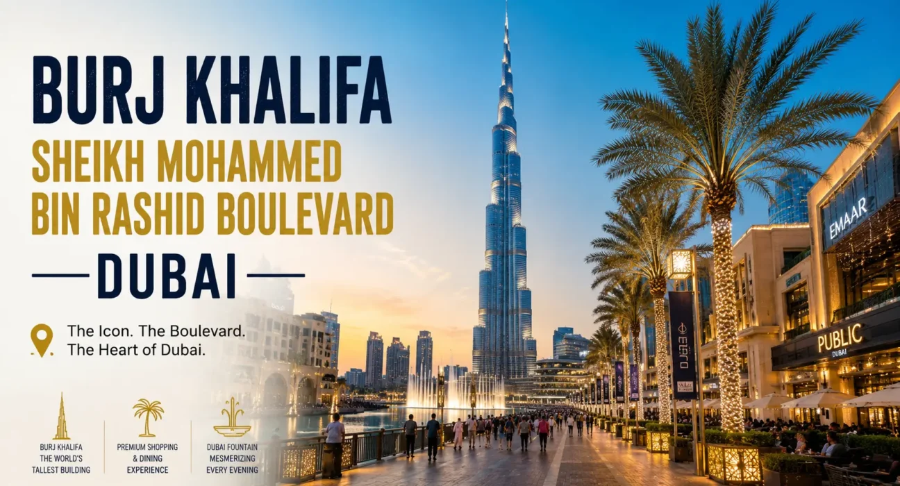 burj khalifa sheikh mohammed bin rashid boulevard dubai