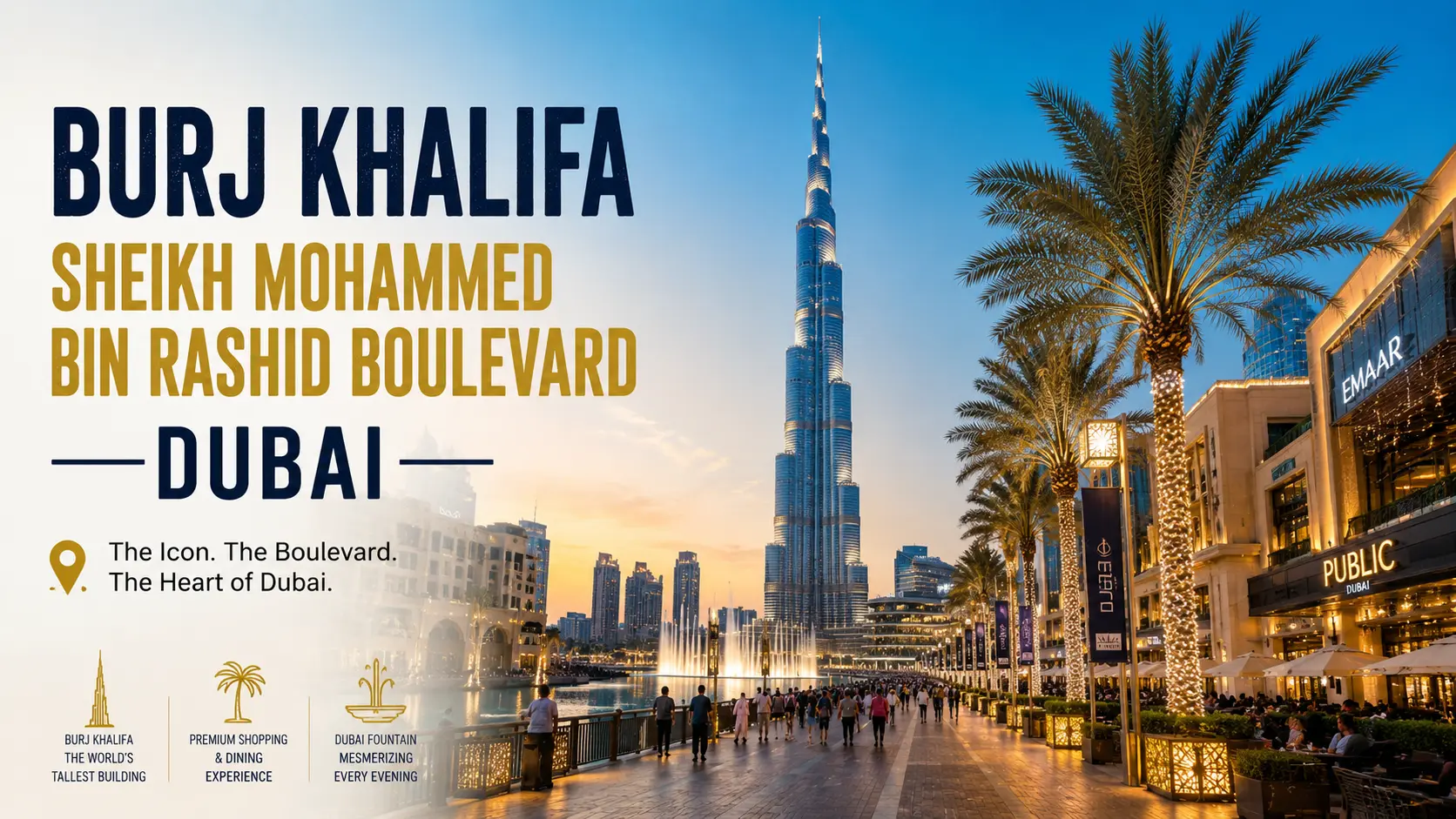 burj khalifa sheikh mohammed bin rashid boulevard dubai