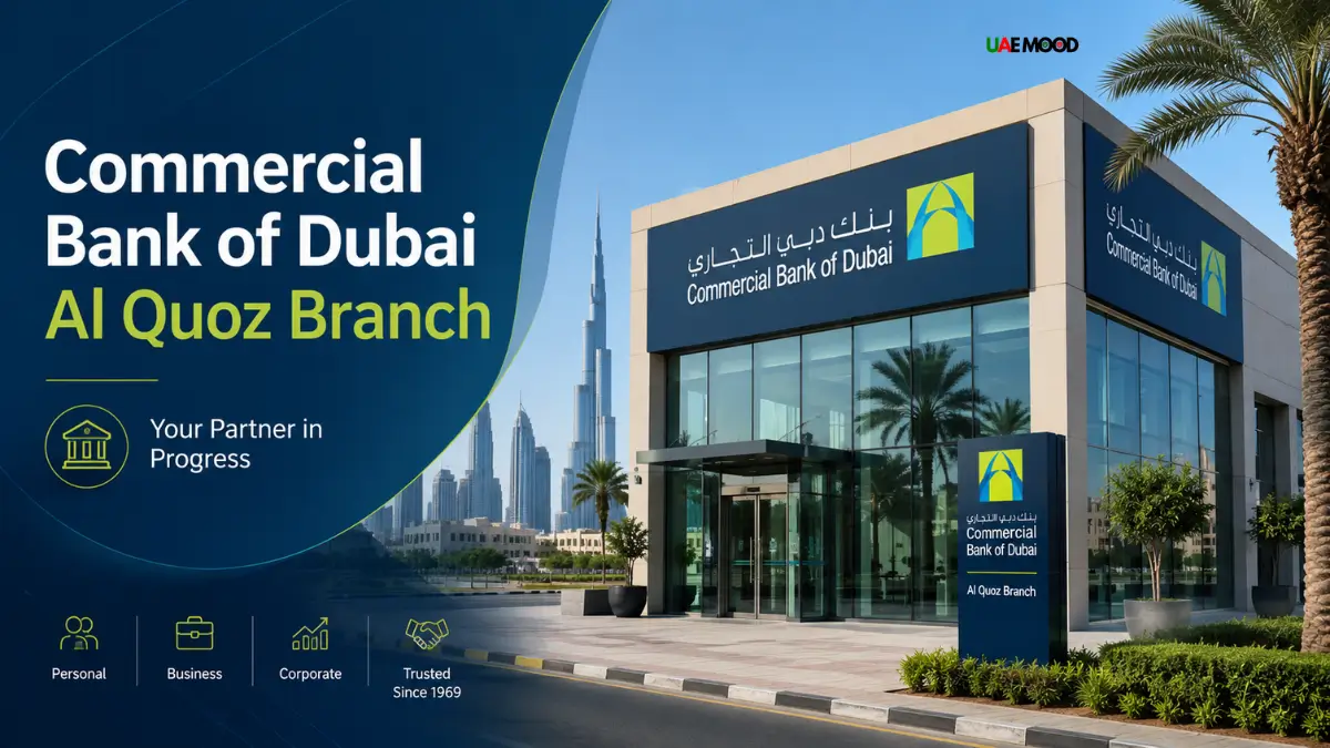 Commercial Bank of Dubai Al Quoz Branch