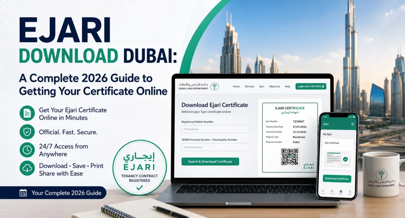 Ejari Download Dubai A Complete 2026 Guide to Getting Your Certificate Online