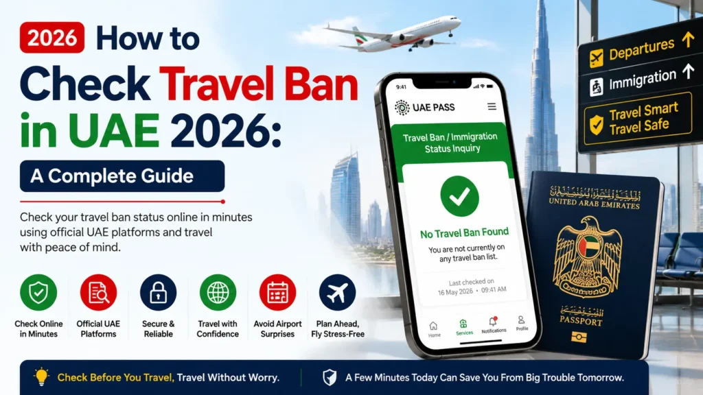 How to Check Travel Ban in UAE 2026 A Complete Guide