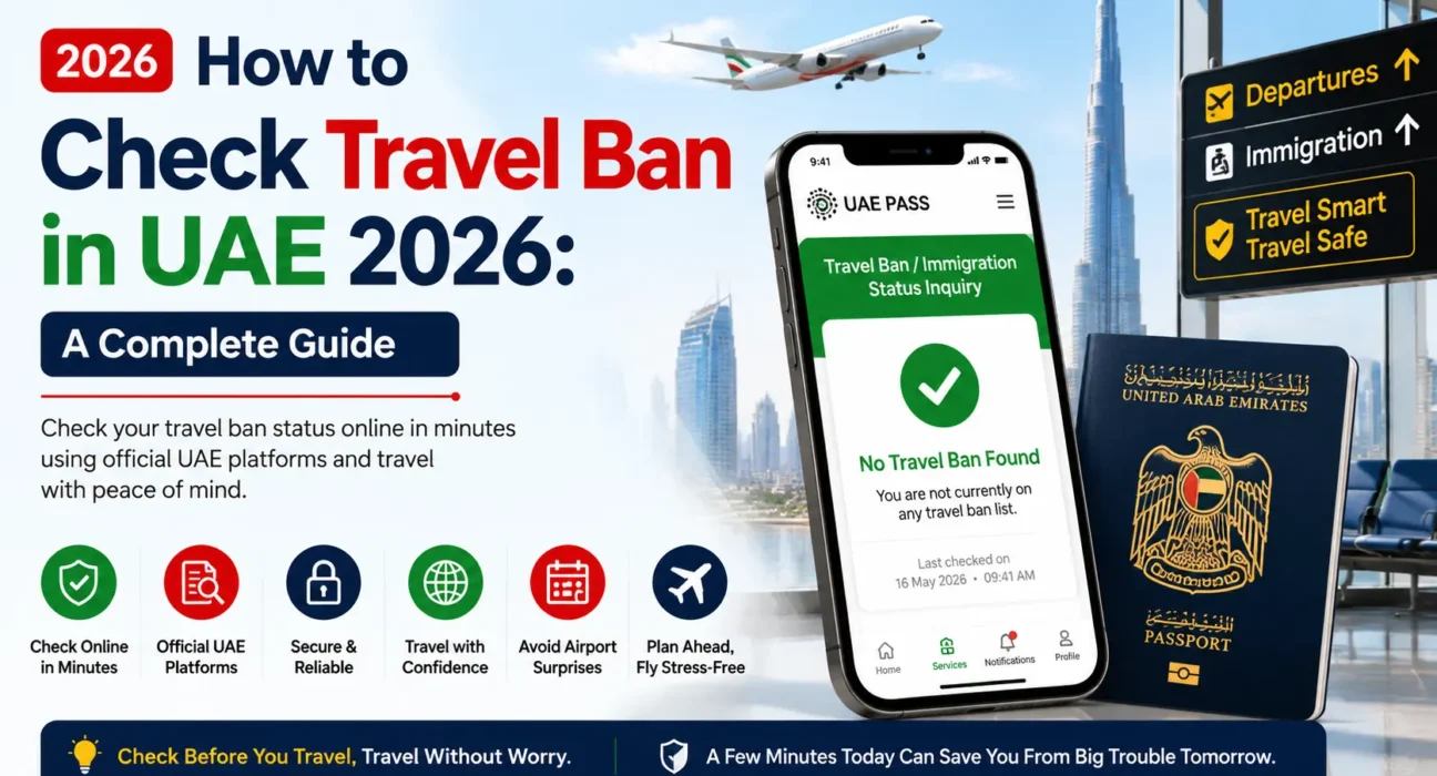 How to Check Travel Ban in UAE 2026 A Complete Guide