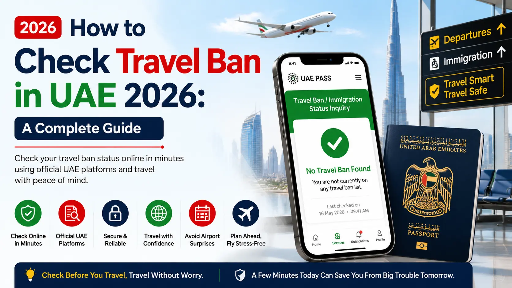 How to Check Travel Ban in UAE 2026 A Complete Guide