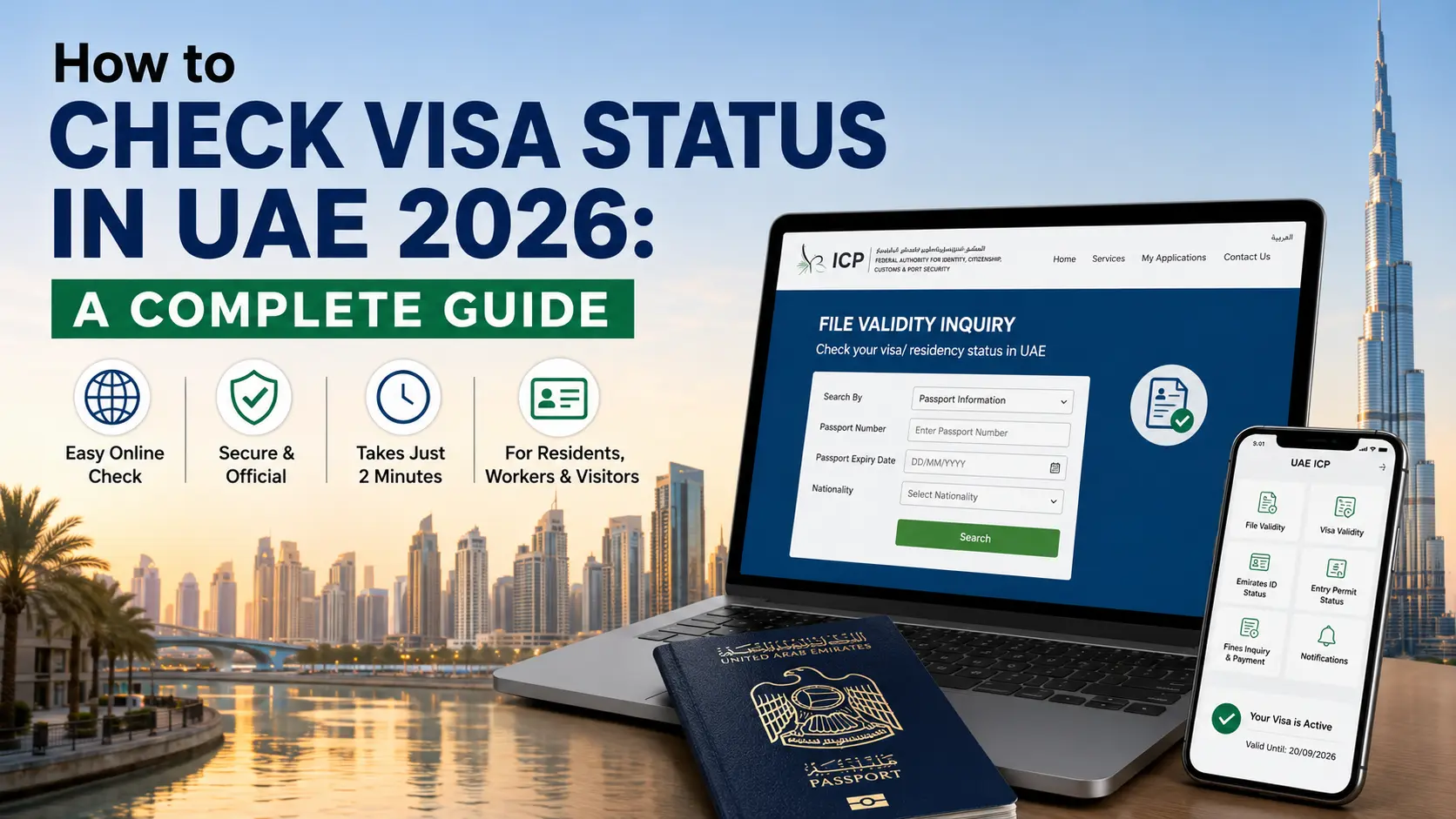 How to Check Visa Status in UAE A Complete 2026 Guide