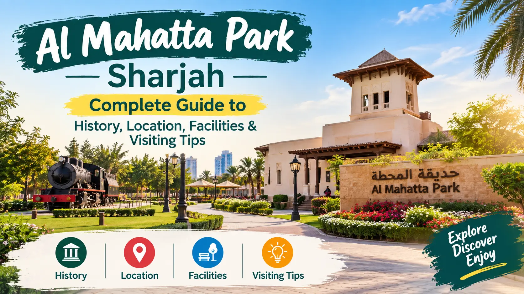 Al Mahatta Park Sharjah – Complete Guide to History, Location, Facilities & Visiting Tips